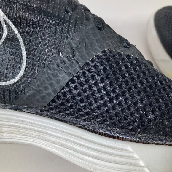 Mens Nike LunarMTRL Running Sneakers Black White 12 522345-001 10/12/11 Mesh Upp main image 8